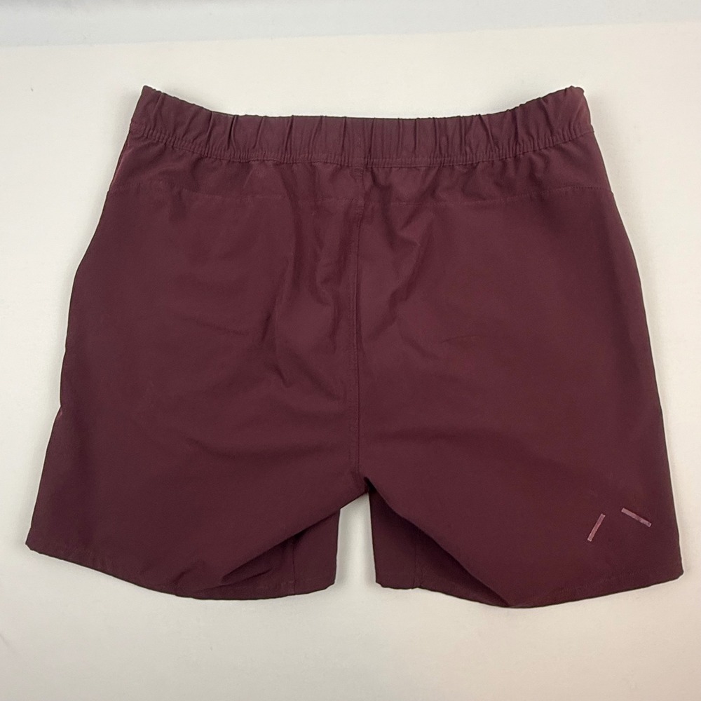 Ten Thousand Men Maroon The Foundation Short 7 Inch Inseam Size Large L Training - Picture 2 of 10